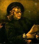 Rembrandt, portratt av titus